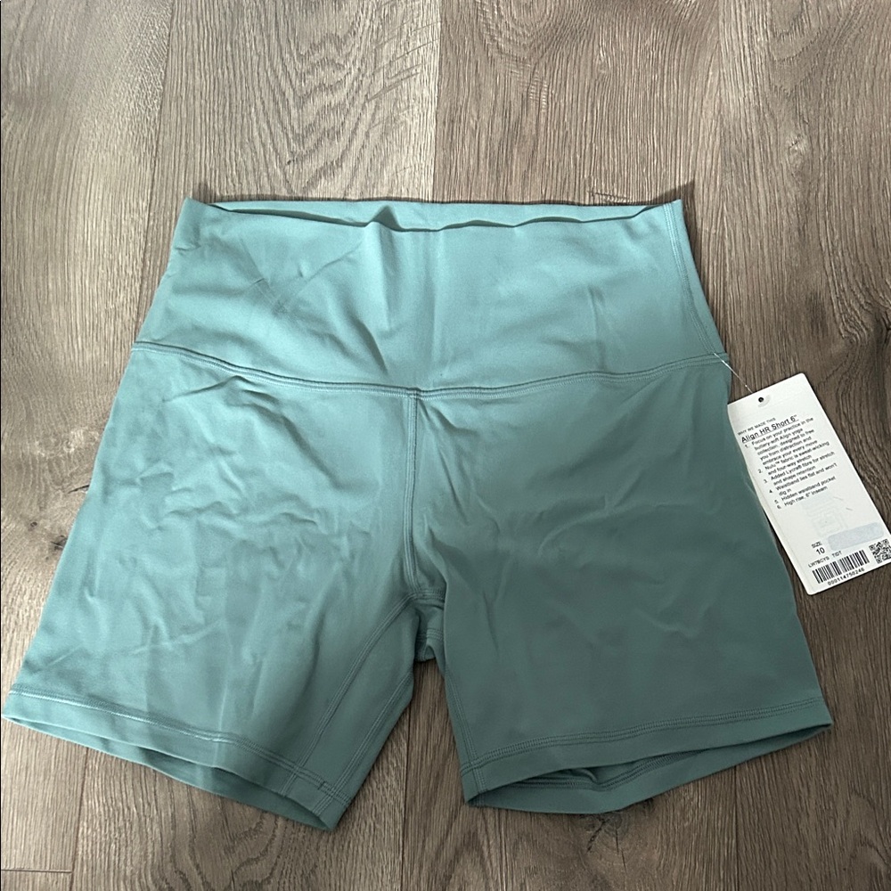 Women's High-Waisted Lululemon align 6” shorts